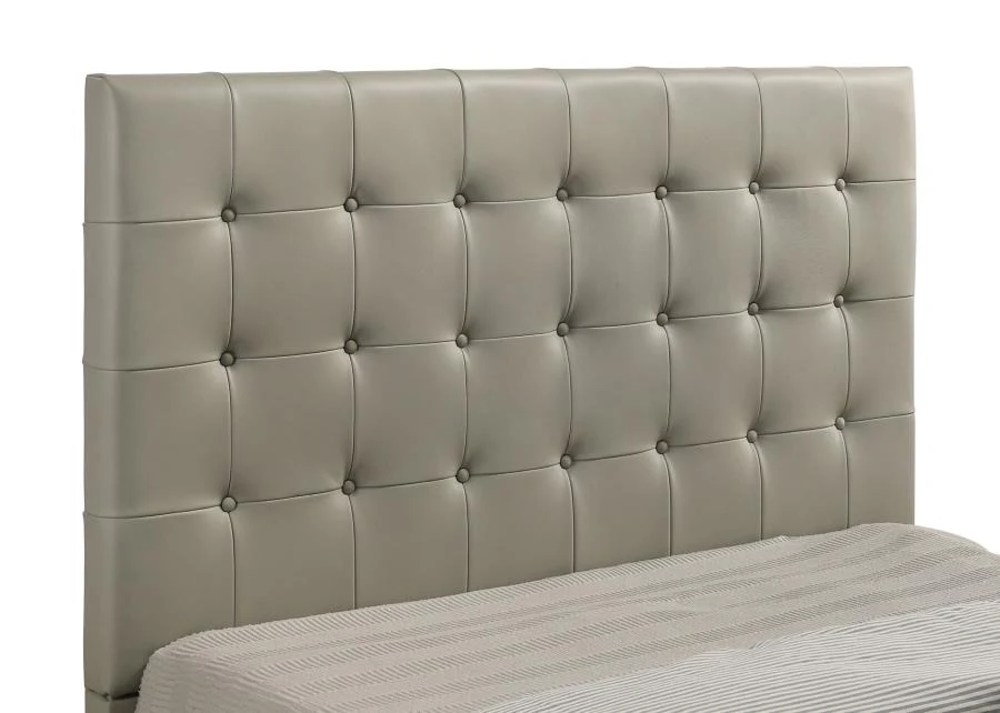 Medley - Genuine Leather Platform Bed