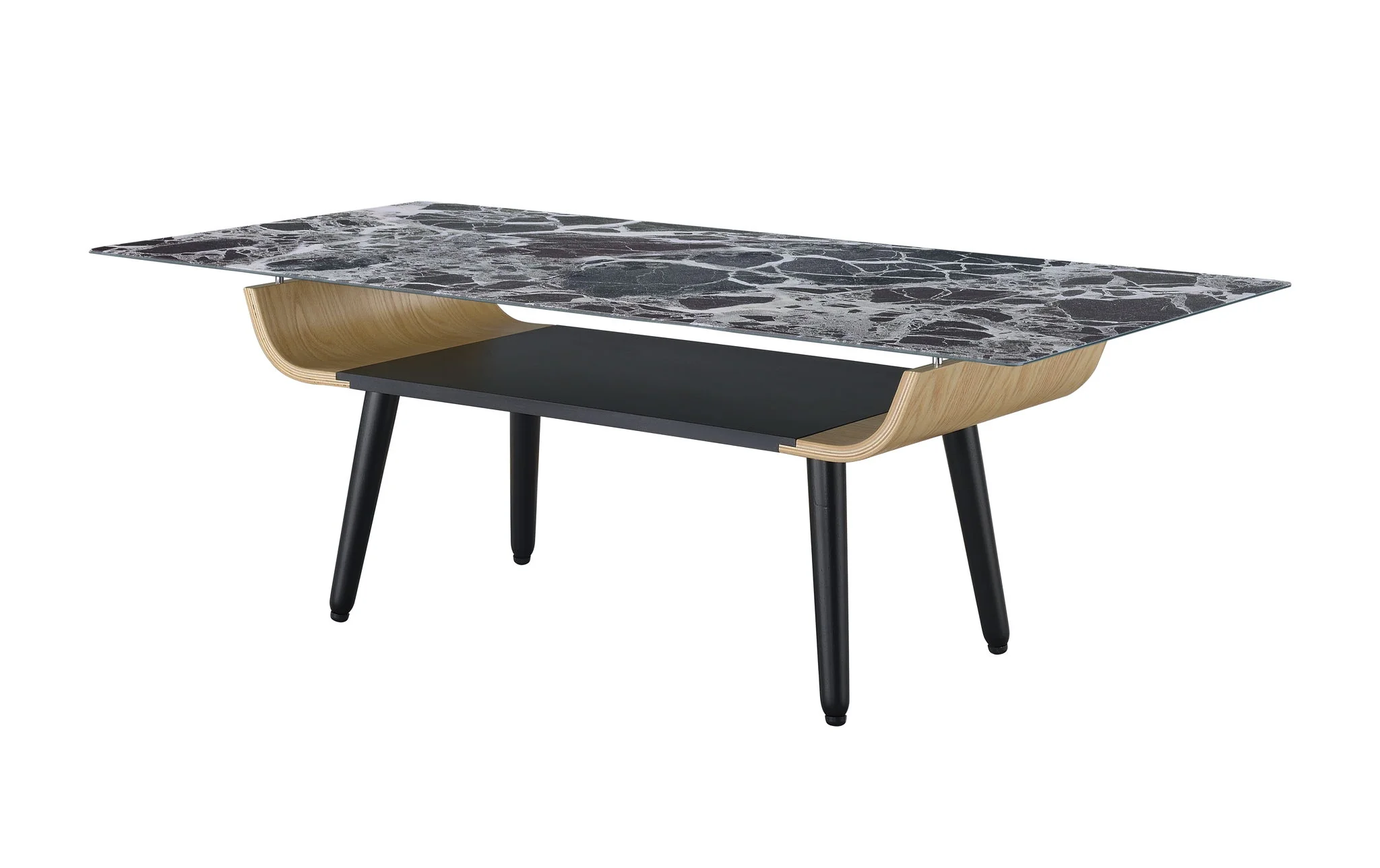 5610-landon-coffee-table-with-glass-marble-texture-top-and-bent-wood-design-10.webp Landon - Coffee Table With Glass Marble Texture Top And Bent Wood Design