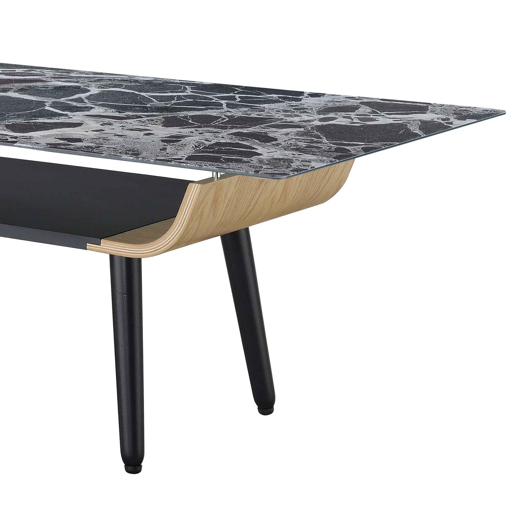 5610-landon-coffee-table-with-glass-marble-texture-top-and-bent-wood-design-5.webp Landon - Coffee Table With Glass Marble Texture Top And Bent Wood Design