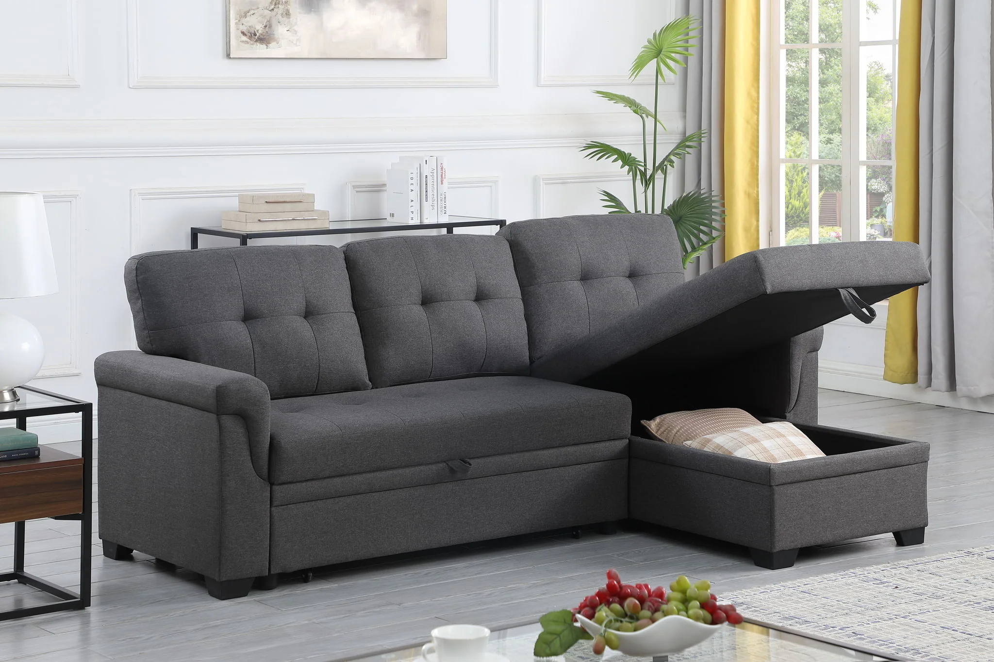 5615-lucca-reversible-sleeper-sectional-sofa-with-storage-chaise-4.webp Lucca - Reversible Sleeper Sectional Sofa With Storage Chaise