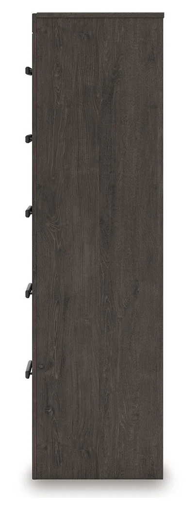 5638-prendonea-five-drawer-chest-charcoal-3.webp Prendonea - Five Drawer Chest - Charcoal