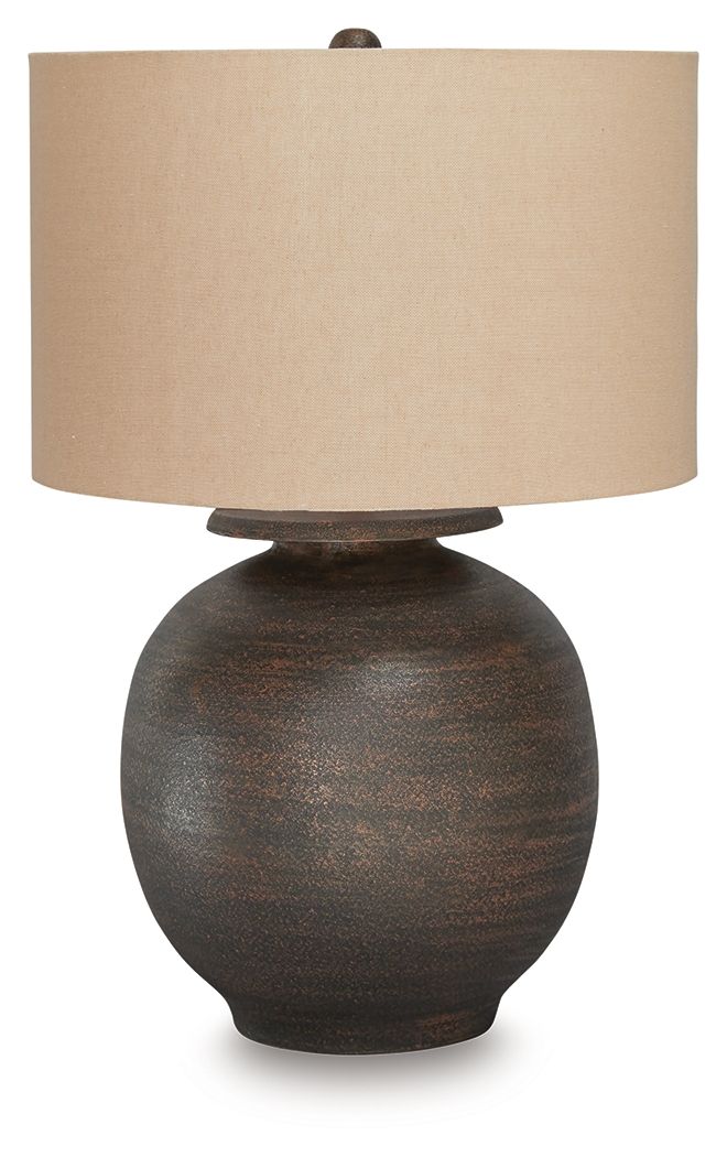 5639-carlenbury-metal-table-lamp-antique-brown-1.jpg Carlenbury - Metal Table Lamp - Antique Brown