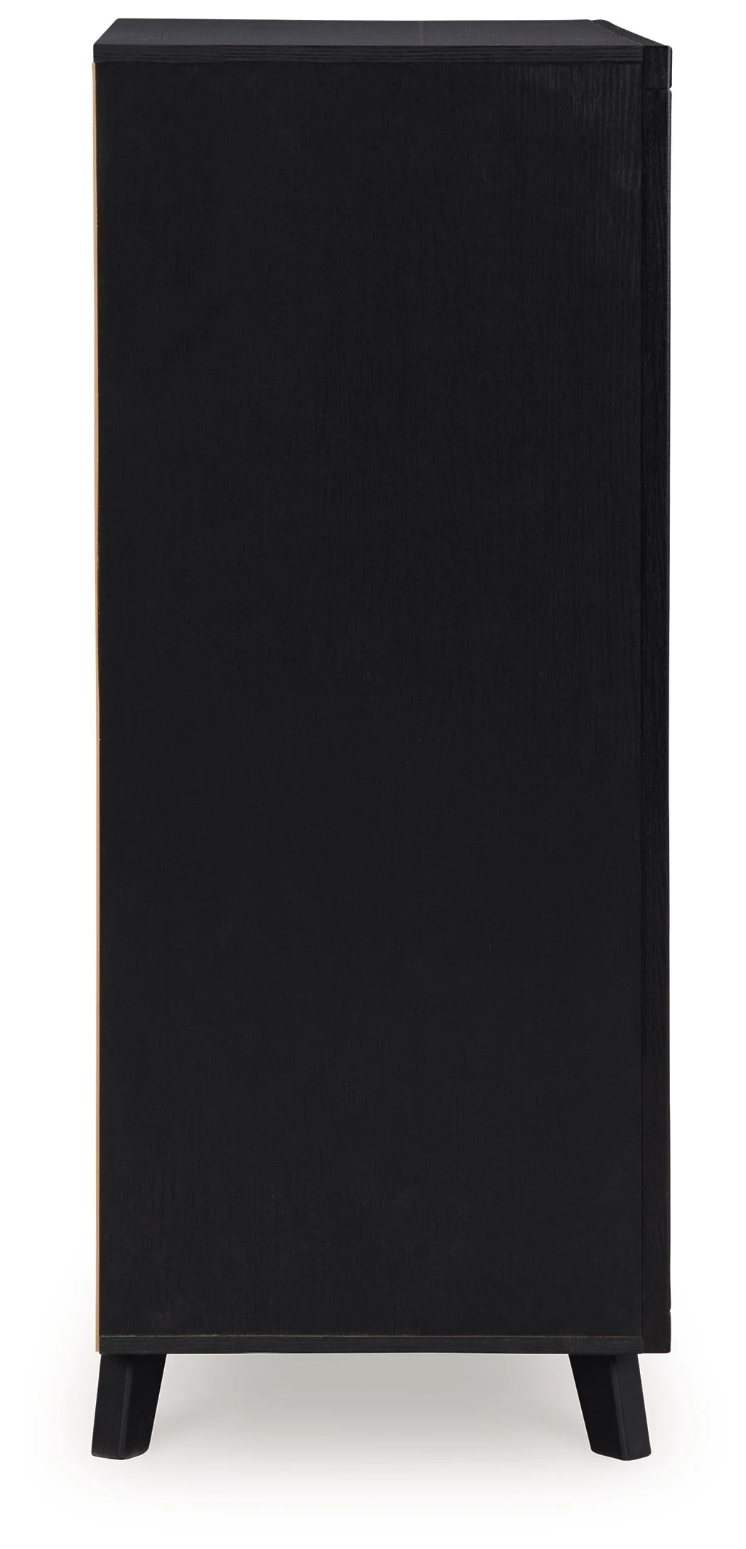 Danziar - Five Drawer Wide Chest - Black