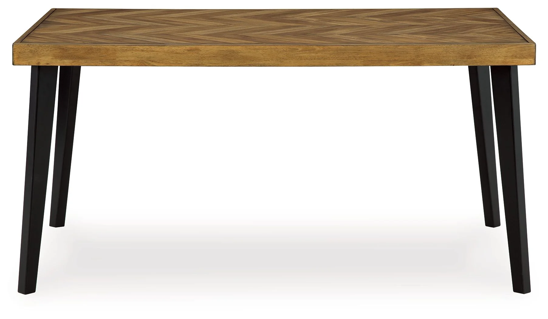 Blondon - Rectangular Drm Table Set (Set of 7) - Brown / Black