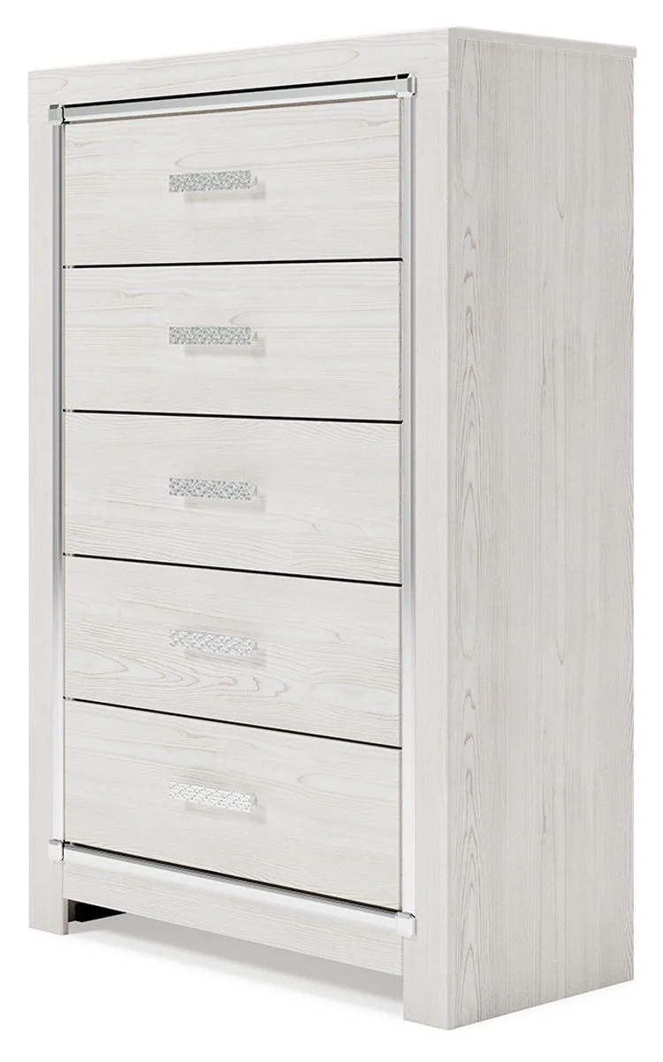 5861-altyra-five-drawer-chest-white-5.webp Altyra - Five Drawer Chest - White