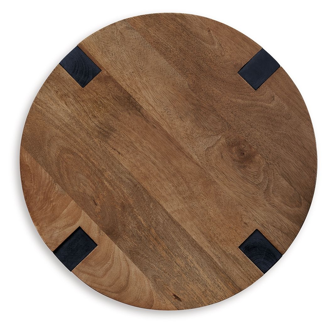 5866-hanneforth-round-end-table-brown-6.jpg Hanneforth - Round End Table - Brown