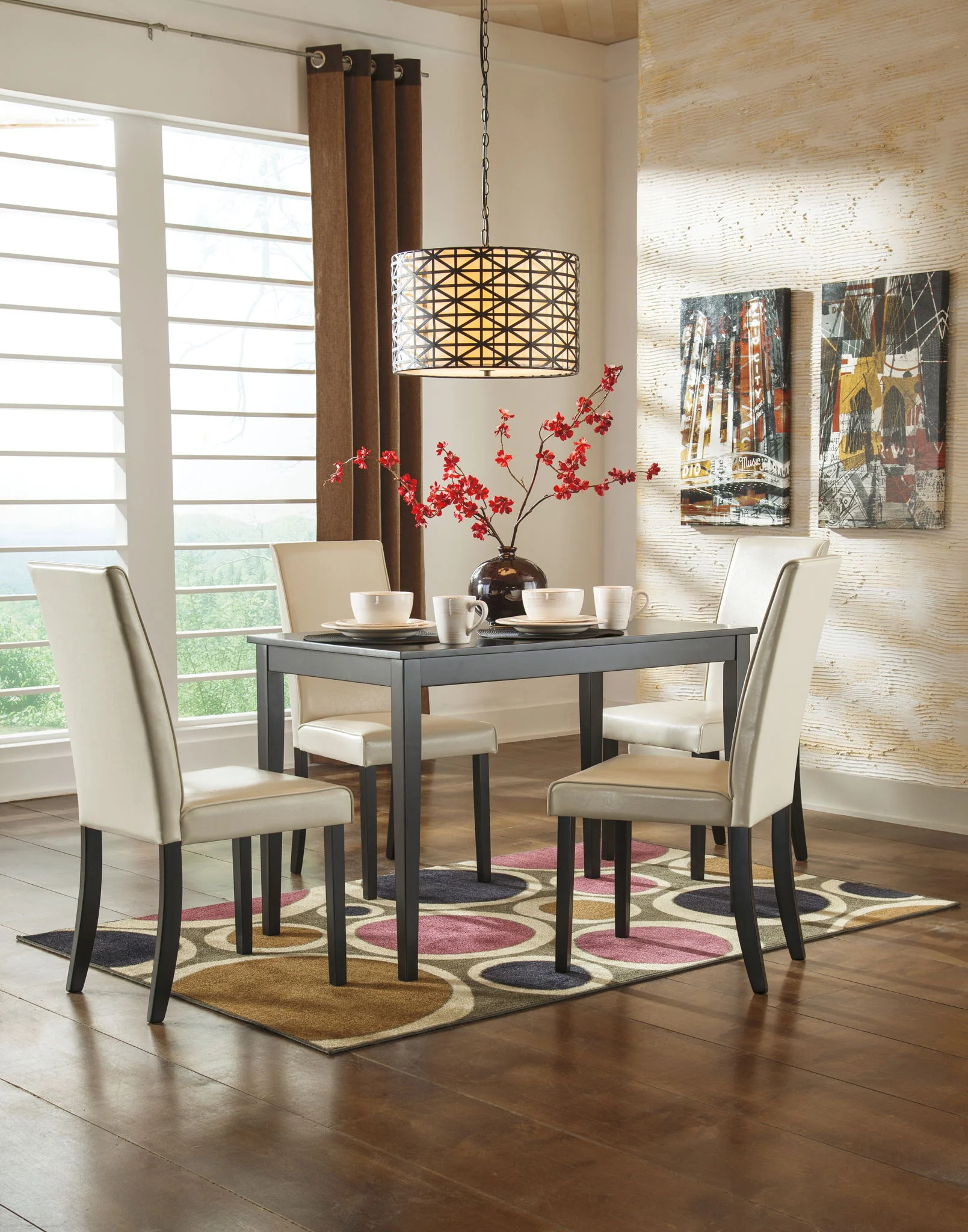 5873-kimonte-rectangular-dining-room-table-dark-brown-11.webp Kimonte - Rectangular Dining Room Table - Dark Brown
