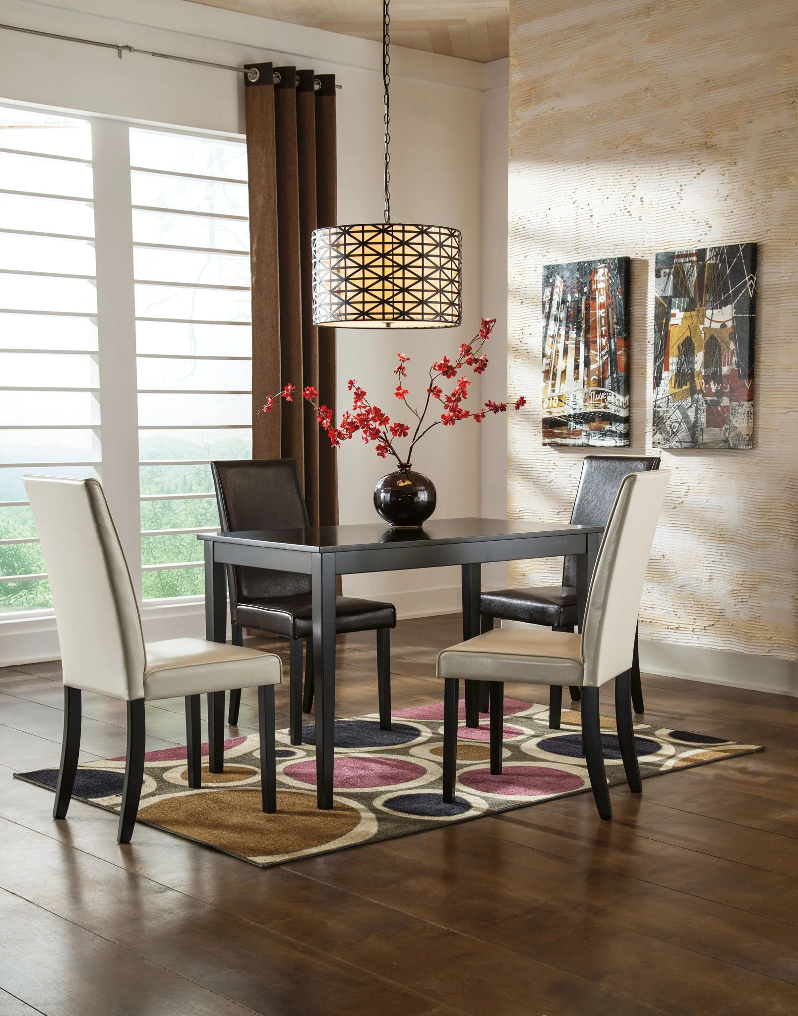 5873-kimonte-rectangular-dining-room-table-dark-brown-3.webp Kimonte - Rectangular Dining Room Table - Dark Brown