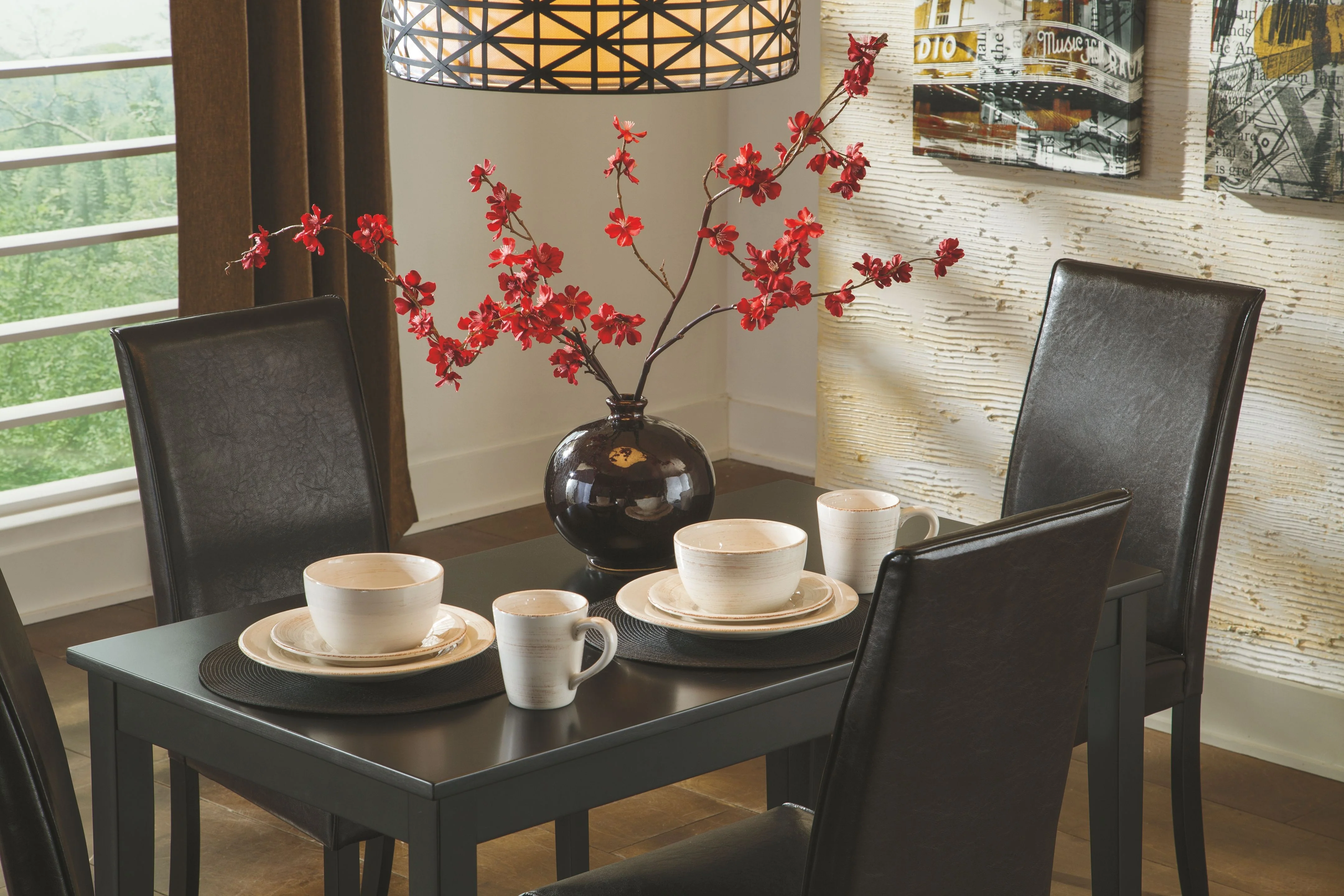 5873-kimonte-rectangular-dining-room-table-dark-brown-6.webp Kimonte - Rectangular Dining Room Table - Dark Brown