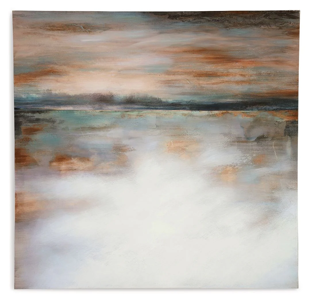 Weatheridge - Wall Art - Grey / Gold