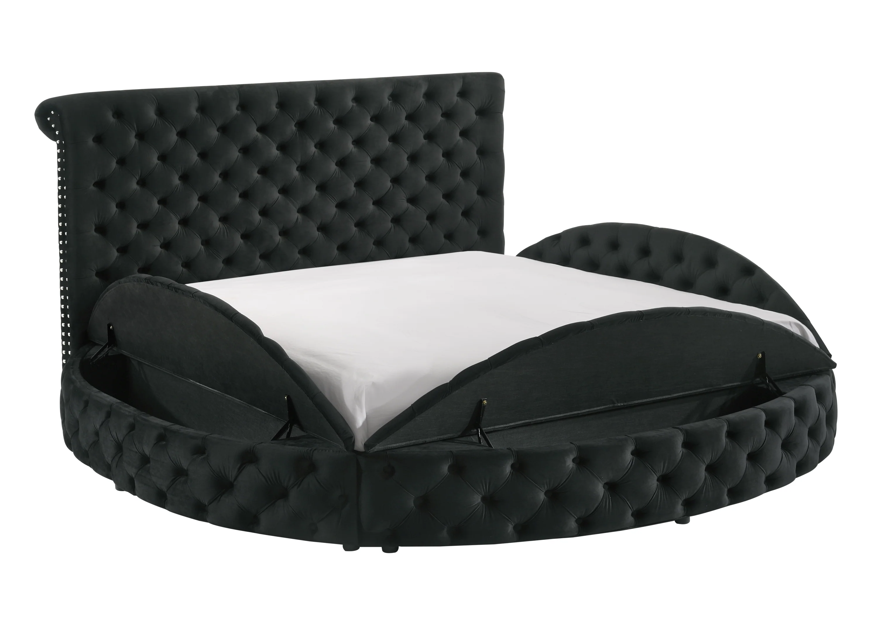 Brigitte Storage Bed Black