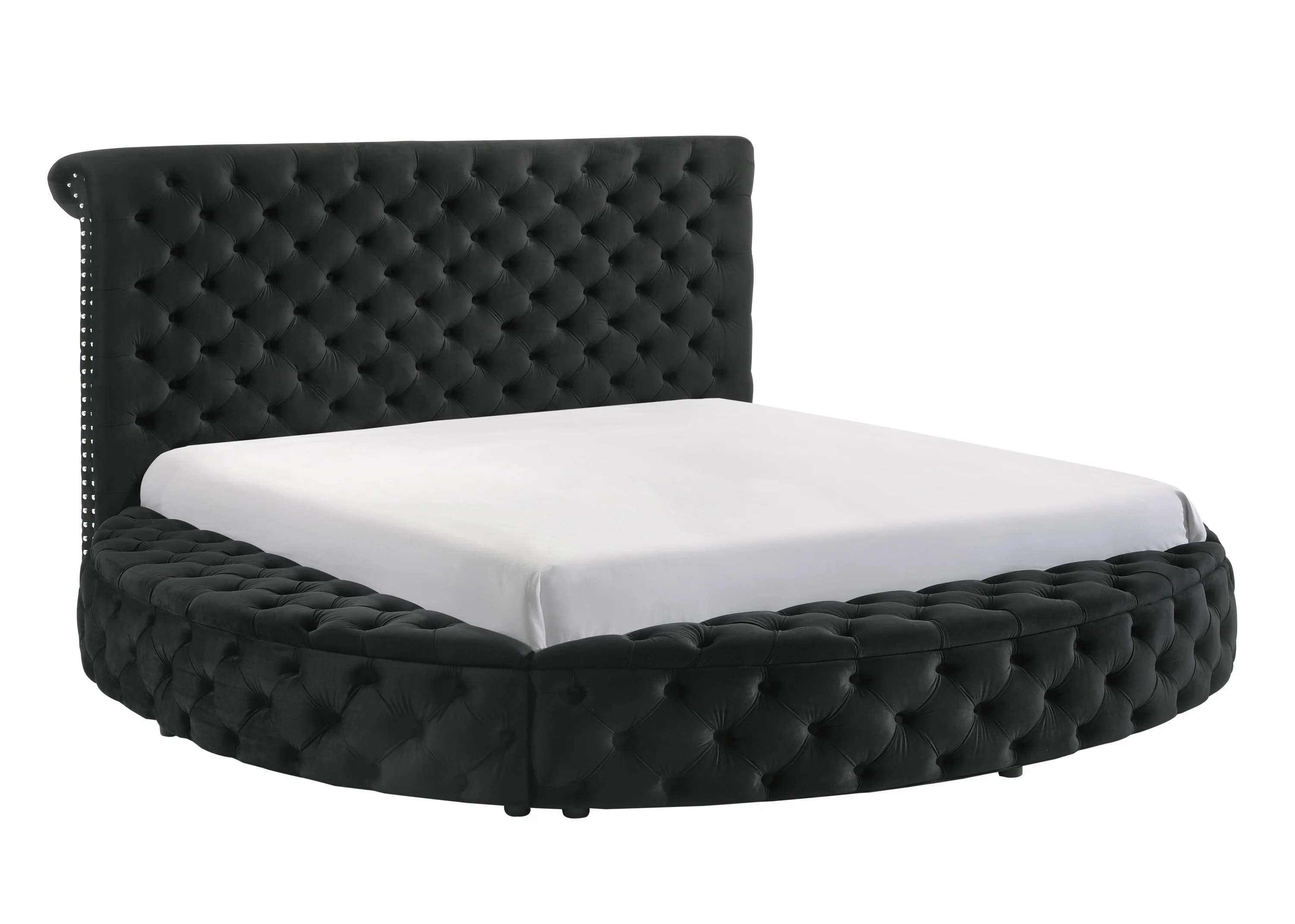 Brigitte Storage Bed Black