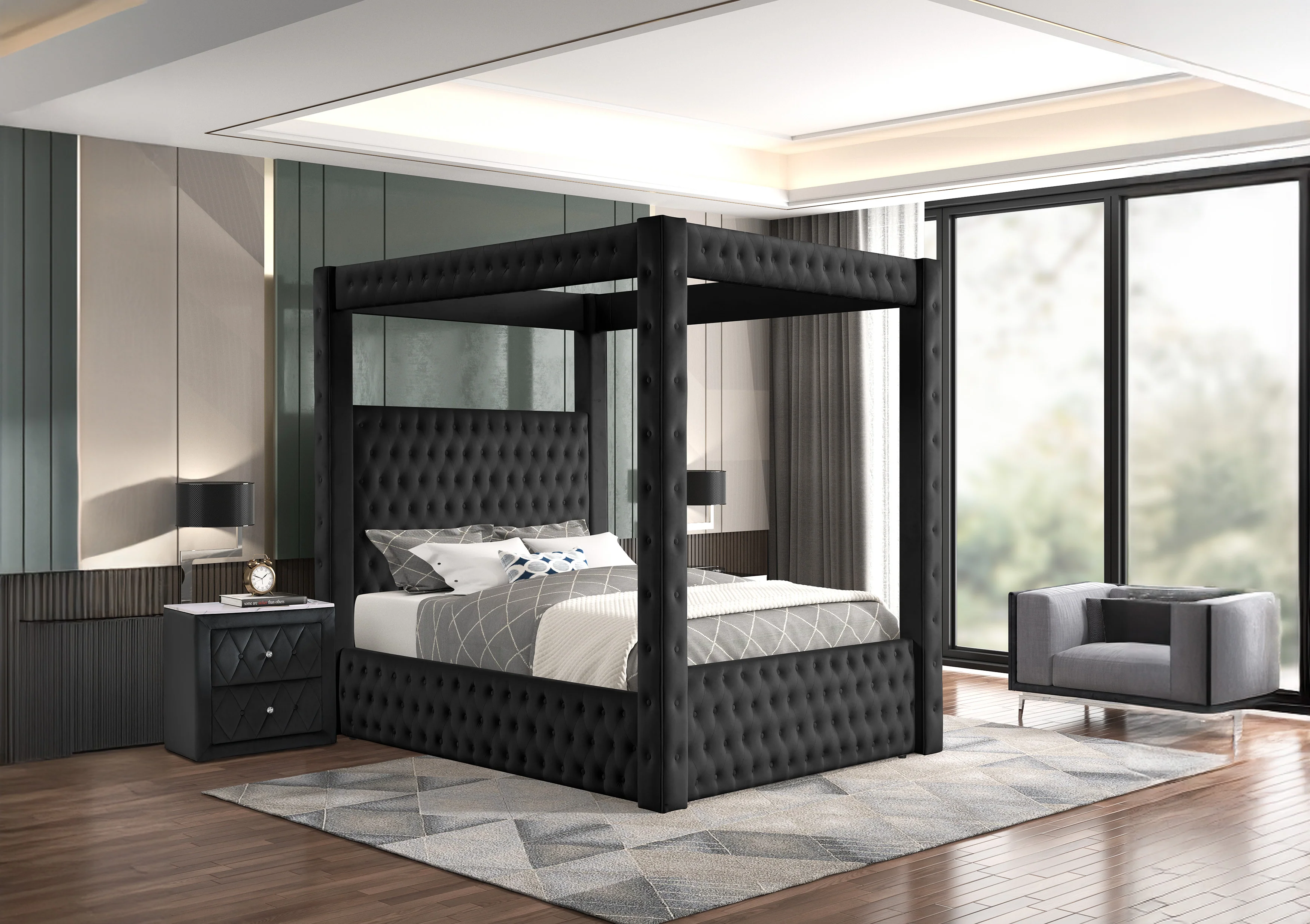 5984-annabelle-canopy-bed-black-1.webp Annabelle Canopy Bed Black
