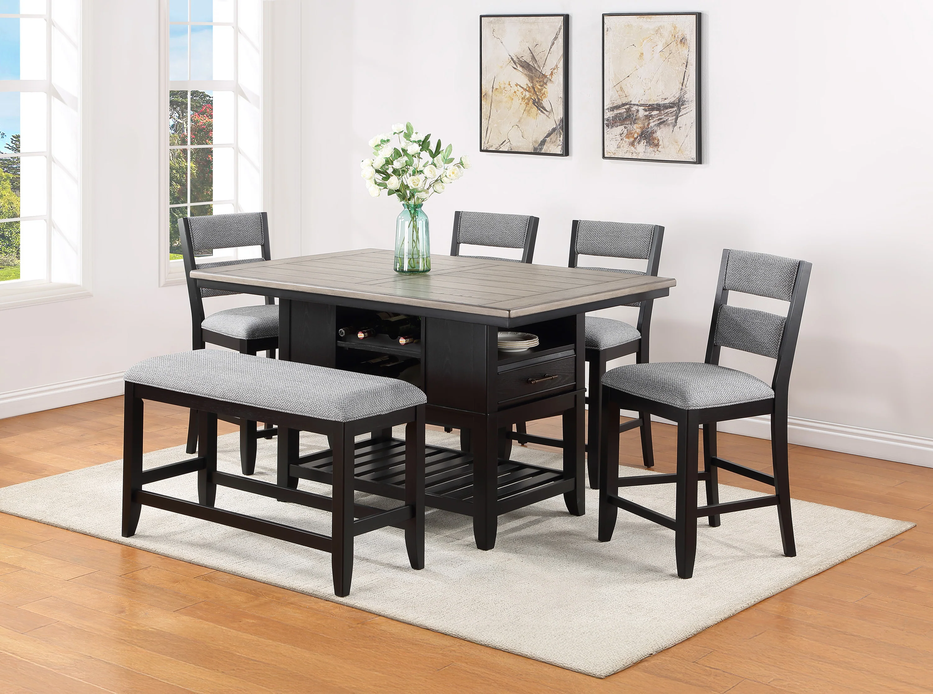 Frey Counter Height Bench