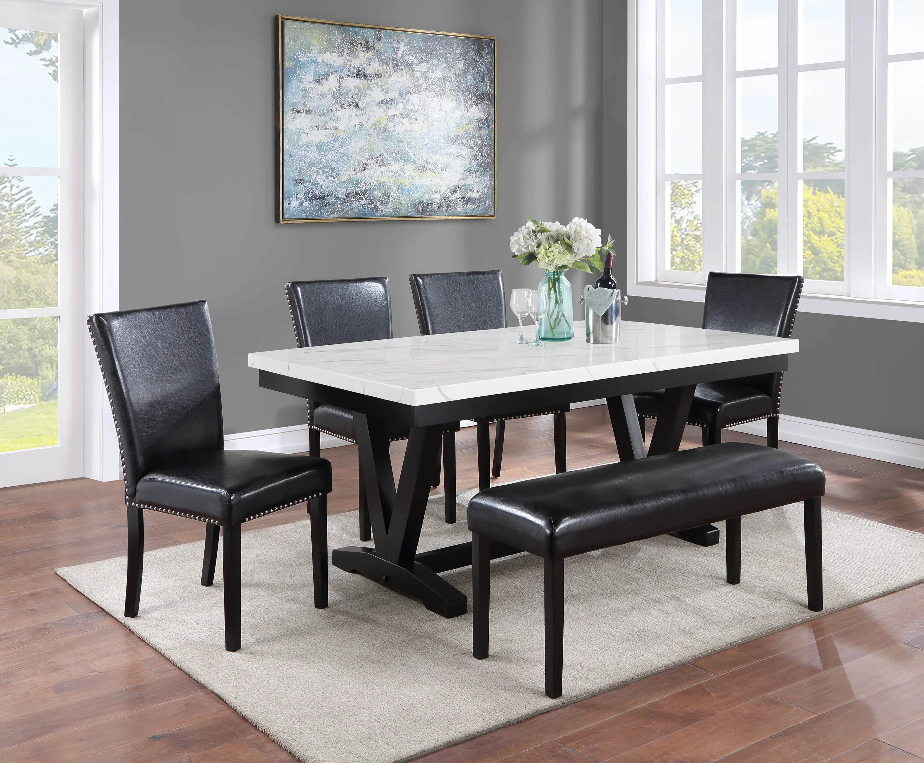 5995-tanner-faux-carrera-dining-table-1.webp Tanner Faux Carrera Dining Table