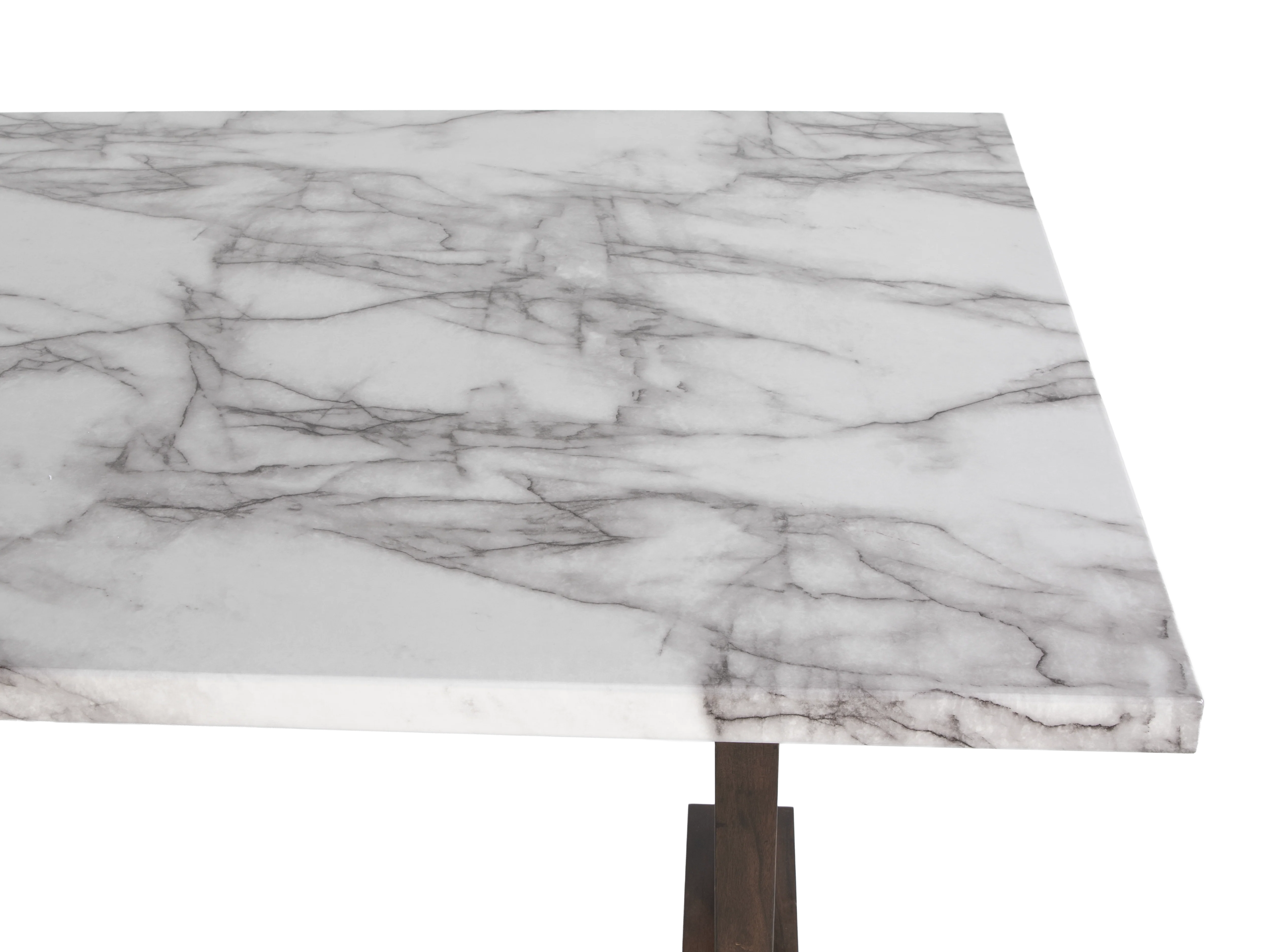 60-modern-farmhouse-antique-brown-white-faux-marble-7-piece-dining-set-4.webp Modern Farmhouse Antique Brown & White Faux Marble 7-Piece Dining Set