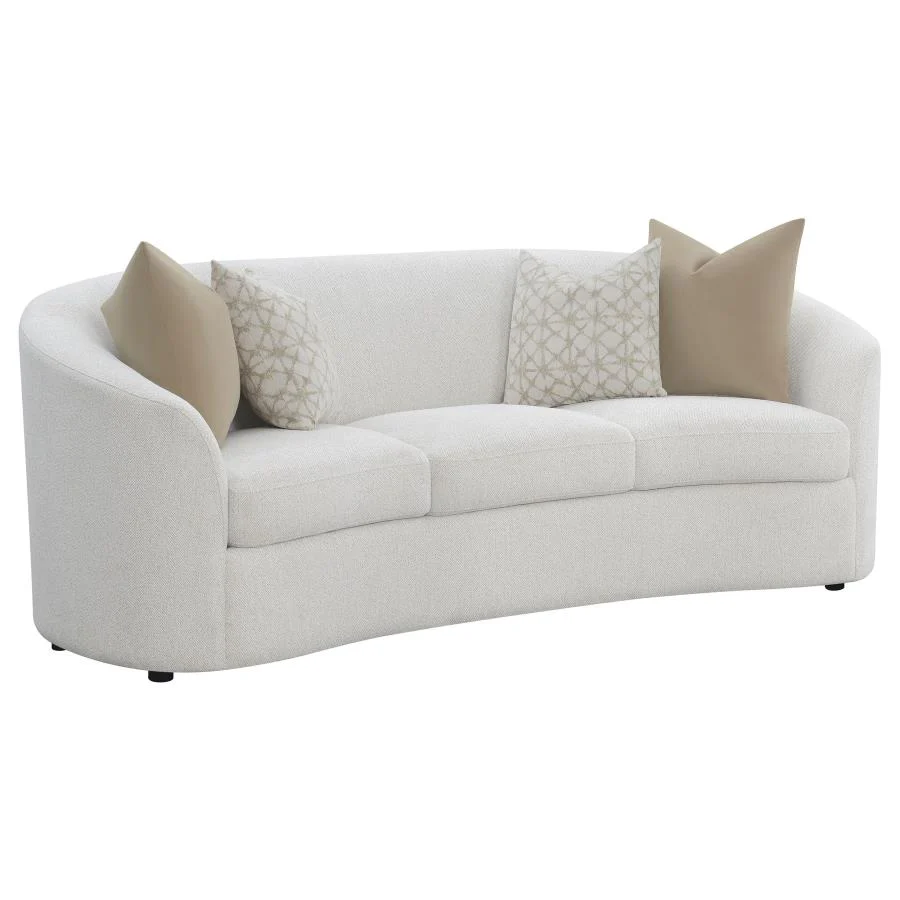 6007-rainn-boucle-upholstered-sloped-arm-sofa-latte-1.webp Rainn - Boucle Upholstered Sloped Arm Sofa - Latte