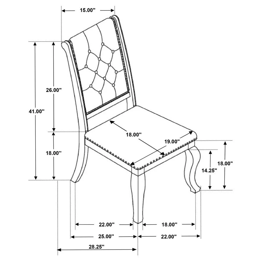 6016-brockway-upholstered-dining-chair-set-of-2-15.webp Brockway - Upholstered Dining Chair (Set of 2)