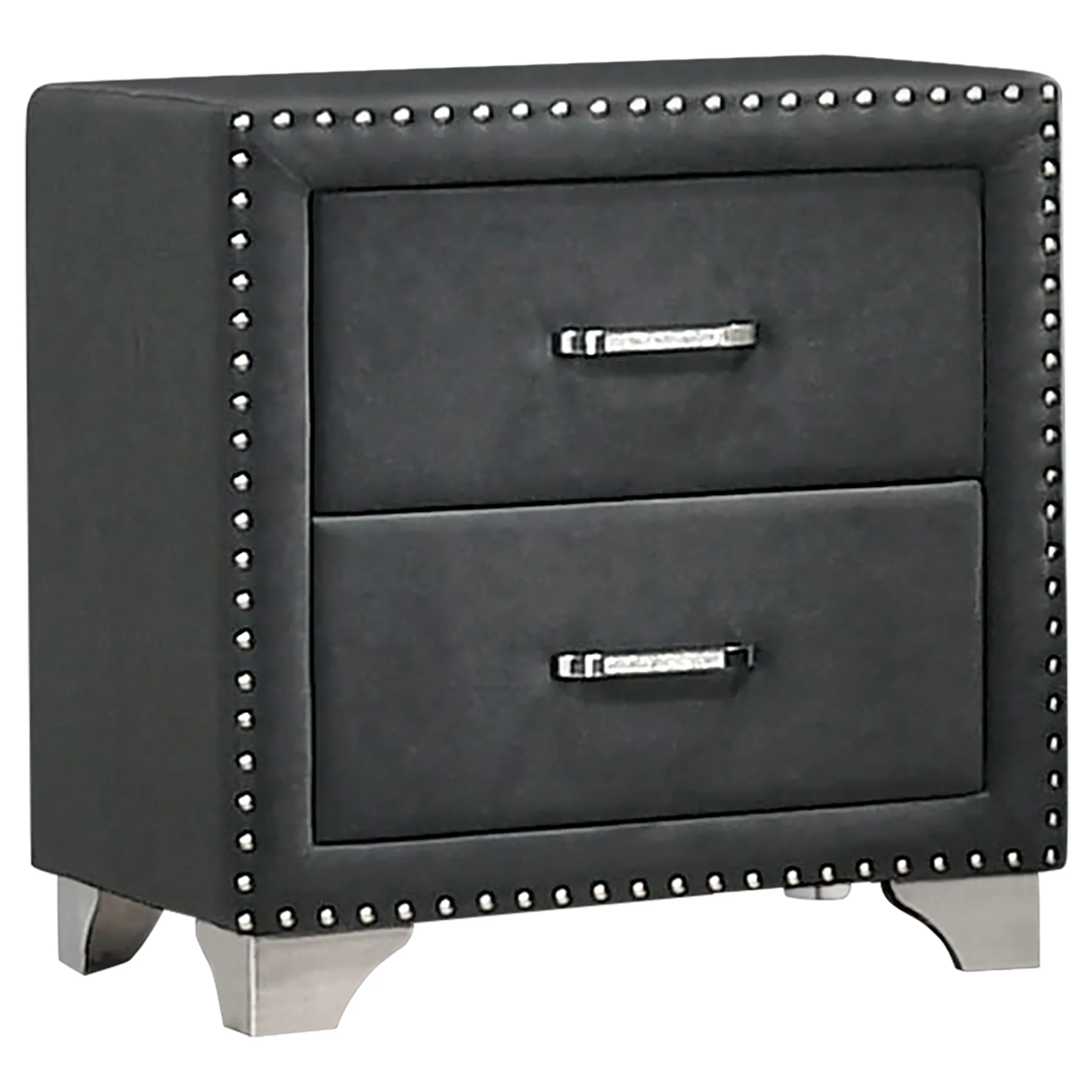 Melody - Upholstered 2-Drawer Nightstand