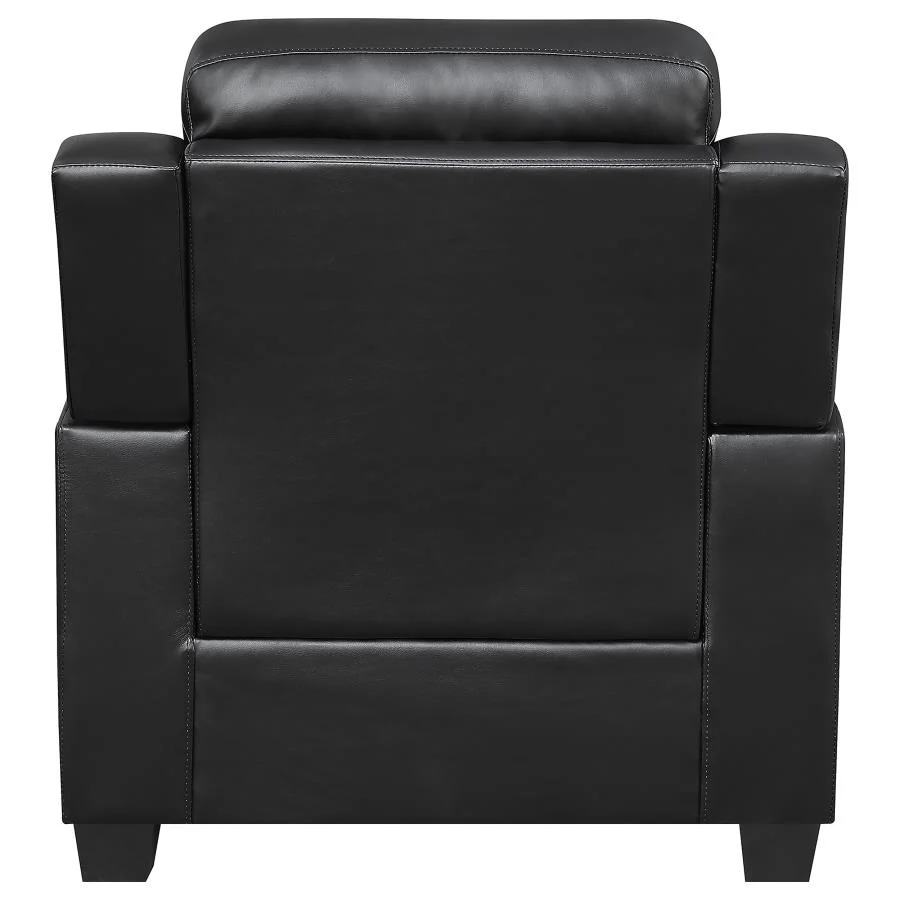 Finley - Upholstered Padded Arm Tufted Sofa Set
