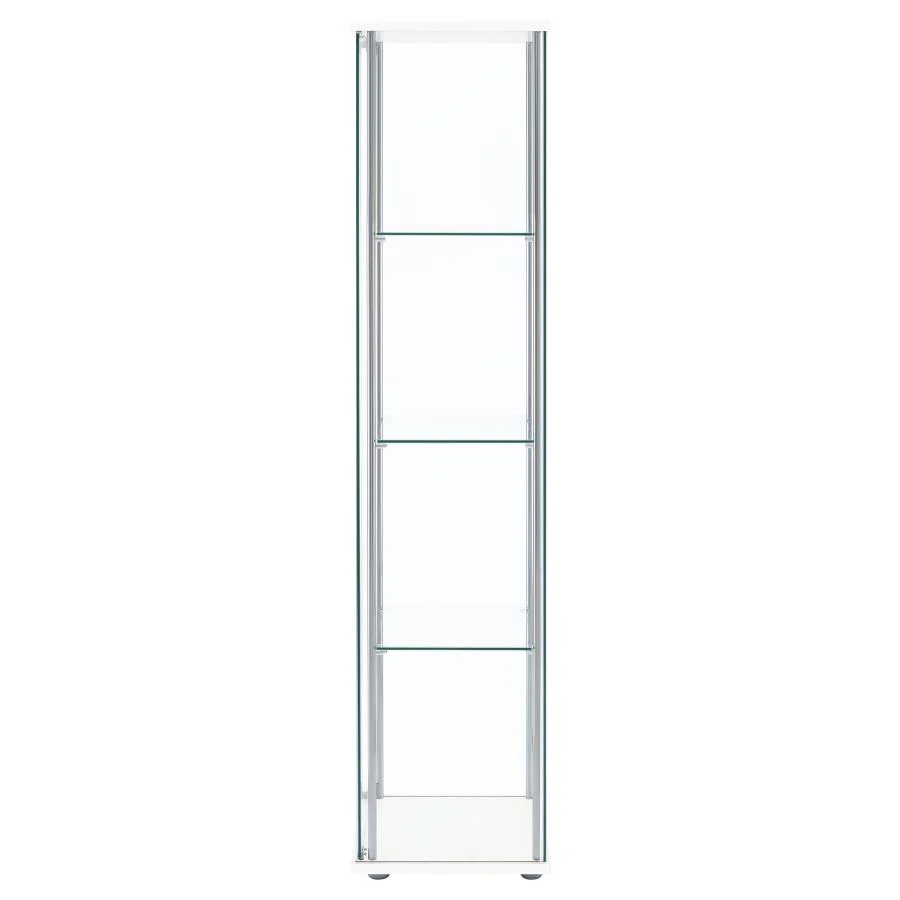6076-bellatrix-4-shelf-clear-glass-curio-cabinet-10.webp Bellatrix - 4-Shelf Clear Glass Curio Cabinet