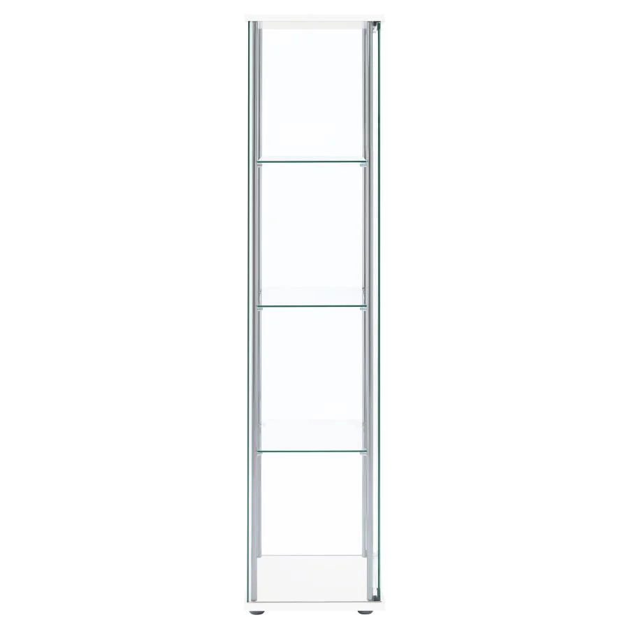 6076-bellatrix-4-shelf-clear-glass-curio-cabinet-18.webp Bellatrix - 4-Shelf Clear Glass Curio Cabinet
