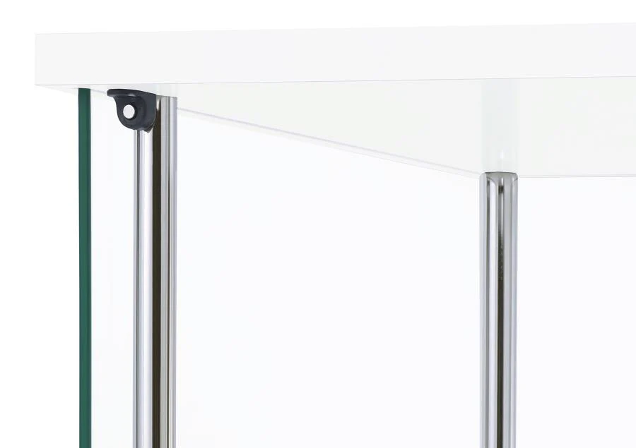 6076-bellatrix-4-shelf-clear-glass-curio-cabinet-20.webp Bellatrix - 4-Shelf Clear Glass Curio Cabinet