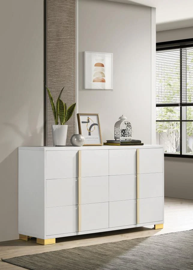 Marceline - 6-Drawer Dresser