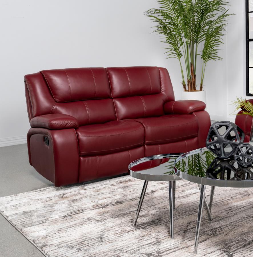 Camila - Upholstered Motion Reclining Loveseat