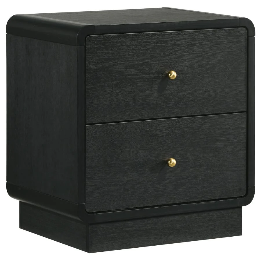 6093-cavelle-2-drawer-nightstand-bedside-table-black-1.webp Cavelle - 2-Drawer Nightstand Bedside Table - Black
