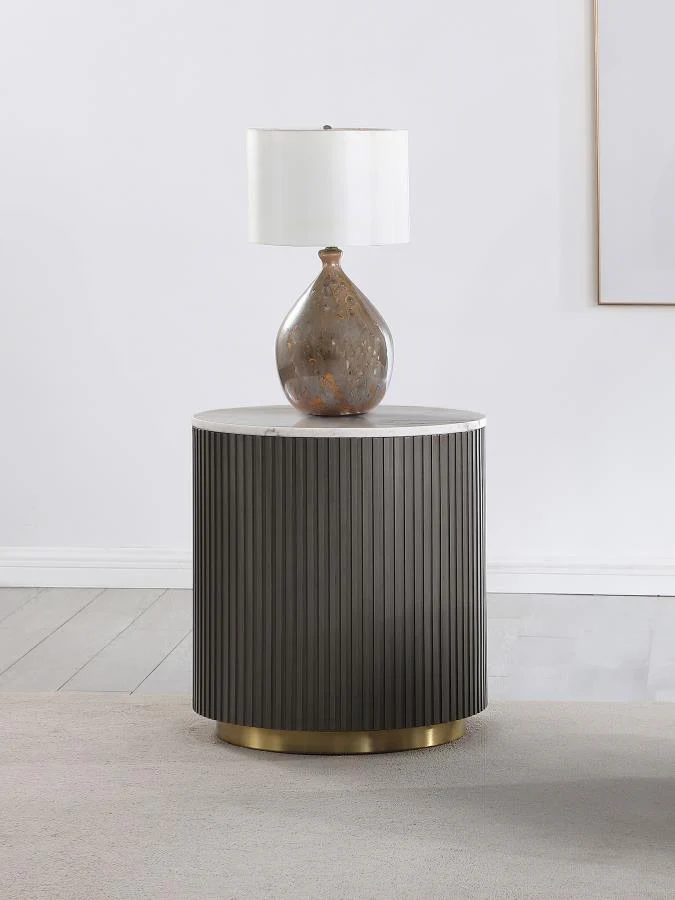 Jason - Round Marble Top Table