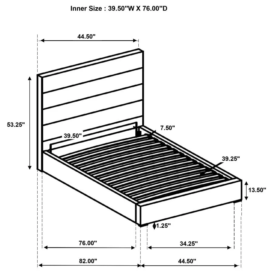 Felicity - Upholstered Bed