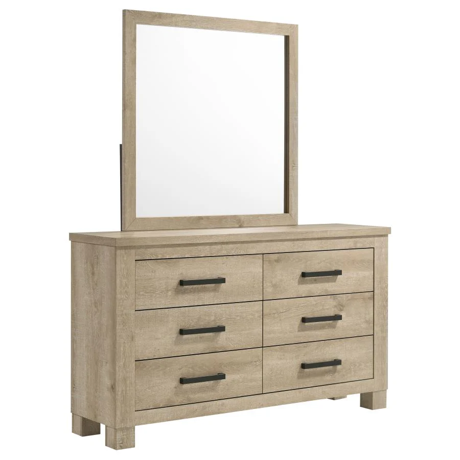 6138-oakglen-6-drawer-bedroom-dresser-1.webp Oakglen - 6-Drawer Bedroom Dresser