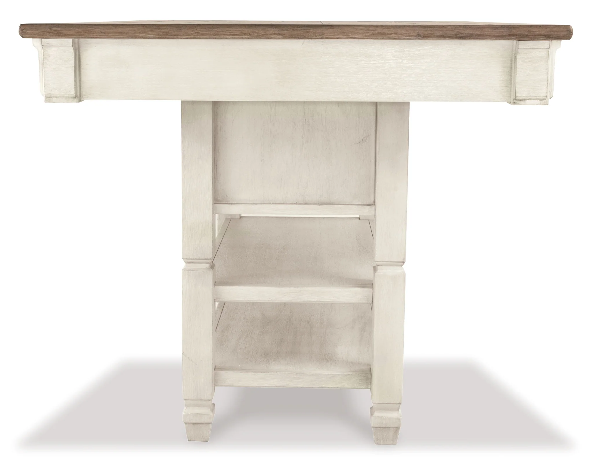 6196-bolanburg-rectangular-dining-room-counter-table-beige-2.webp Bolanburg - Rectangular Dining Room Counter Table - Beige