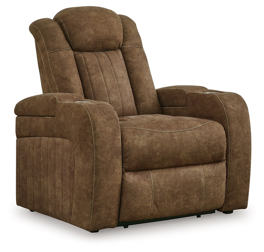 6239-wolfridge-power-recliner-adj-headrest-brindle-1.jpg Wolfridge - Power Recliner/Adj Headrest - Brindle