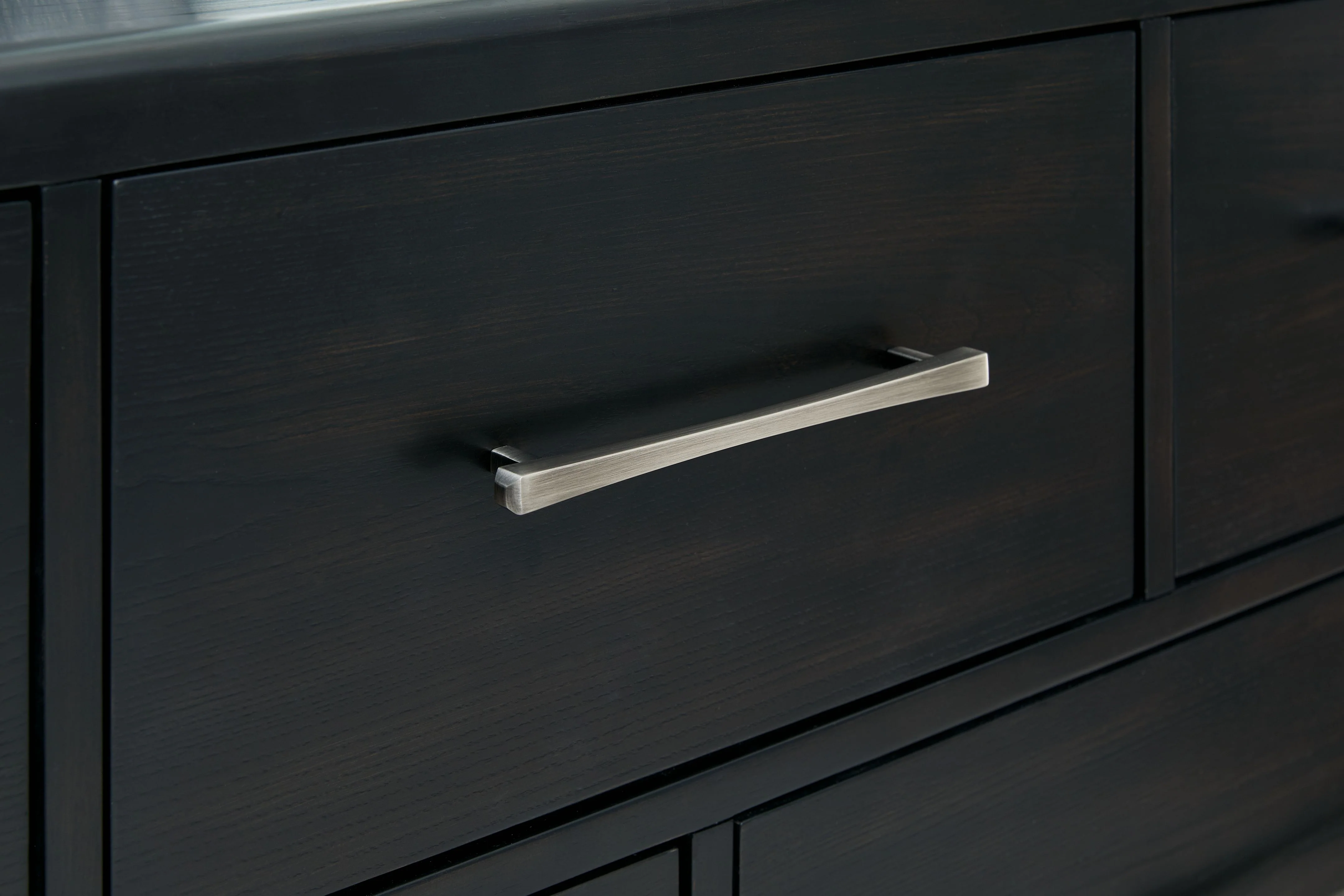Rowanbeck - Dresser And Mirror - Black