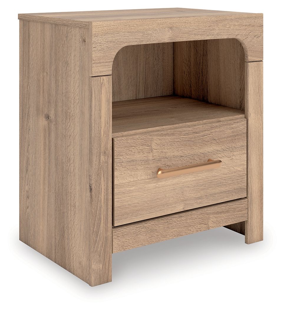 6282-kinlanni-one-drawer-night-stand-tan-1.jpg Kinlanni - One Drawer Night Stand - Tan