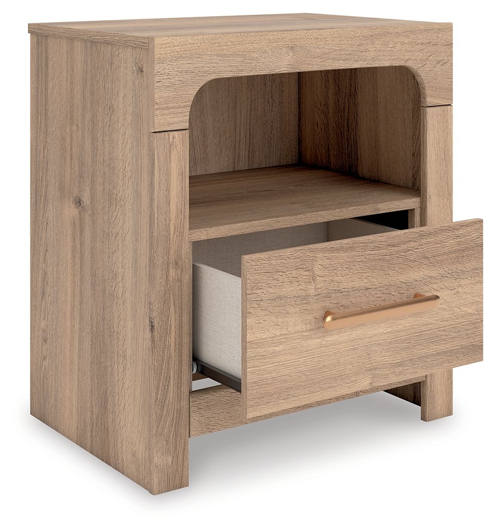 6282-kinlanni-one-drawer-night-stand-tan-8.jpg Kinlanni - One Drawer Night Stand - Tan