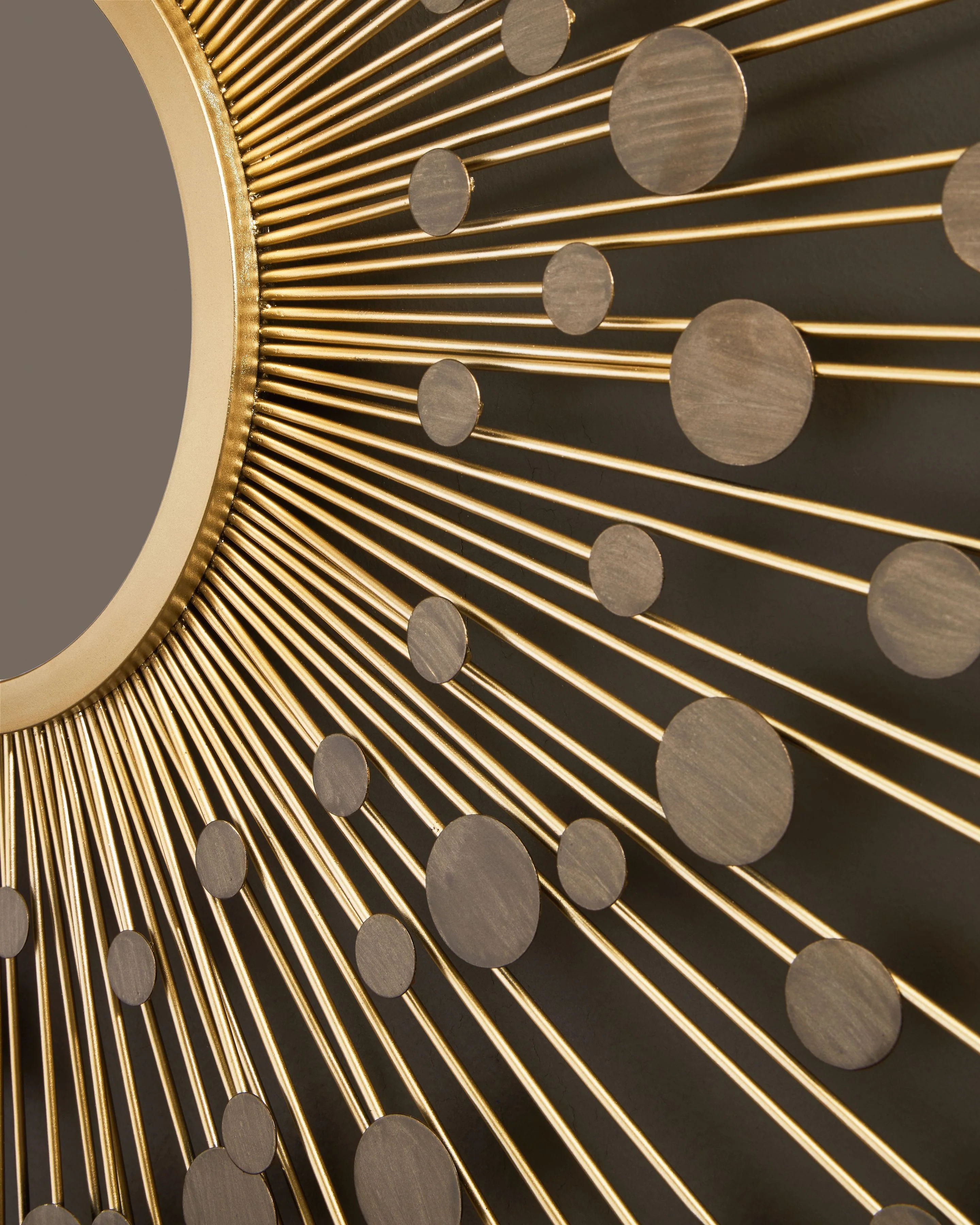 Morwenna - Accent Mirror - Bronze / Gold Finish