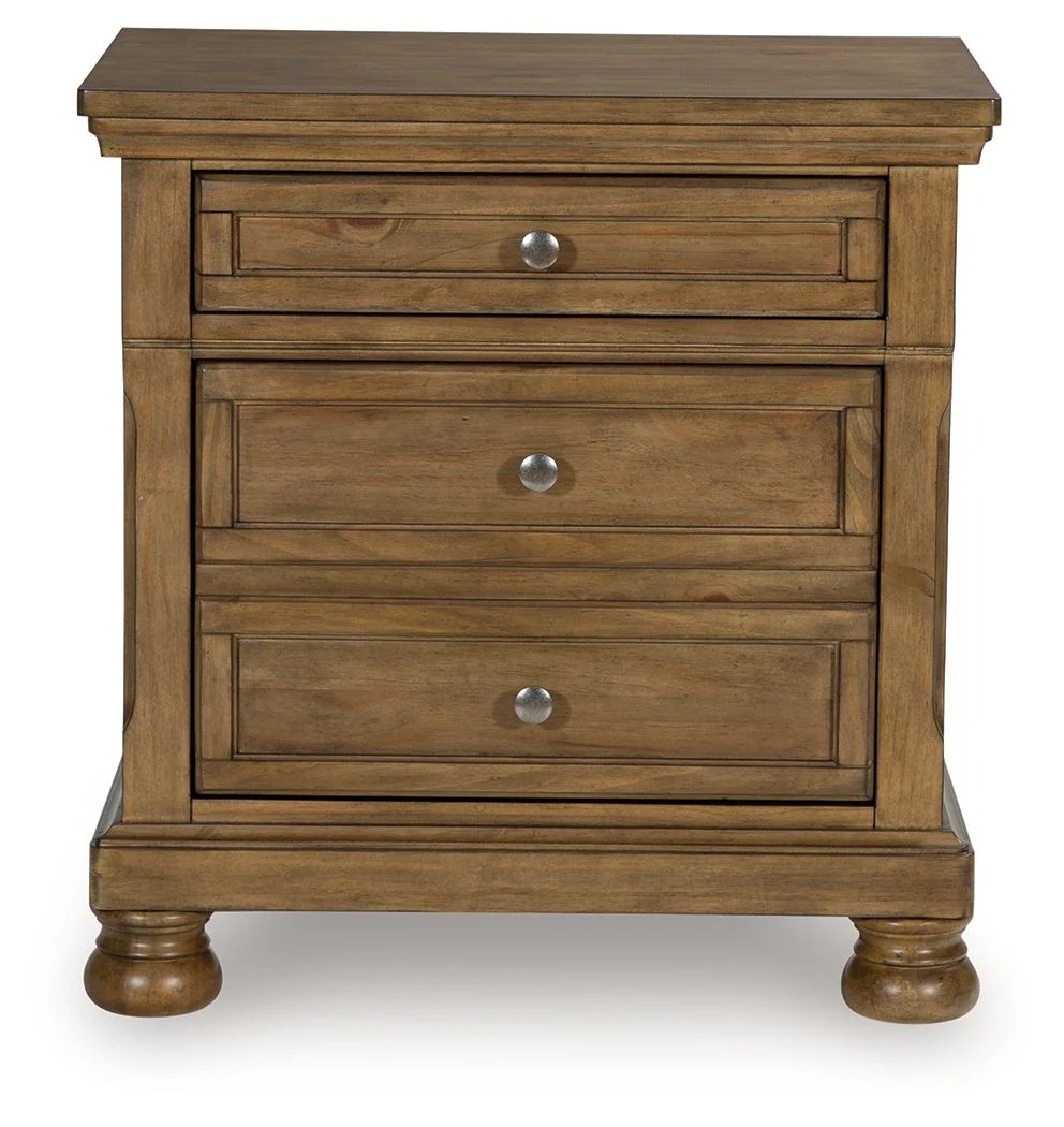 6365-feddinger-two-drawer-night-stand-medium-brown-6.webp Feddinger - Two Drawer Night Stand - Medium Brown