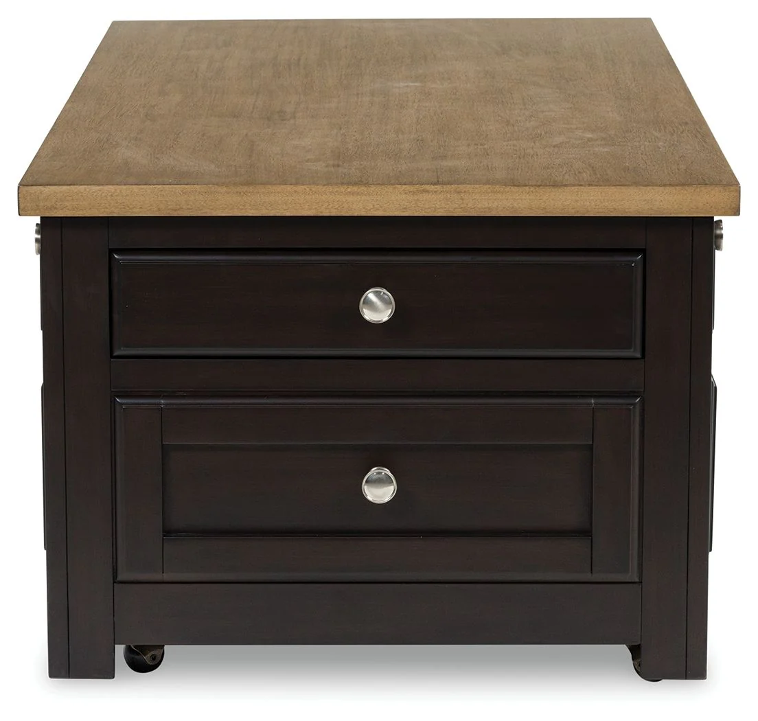 Drazmine - Lift Top Cocktail Table - Brown