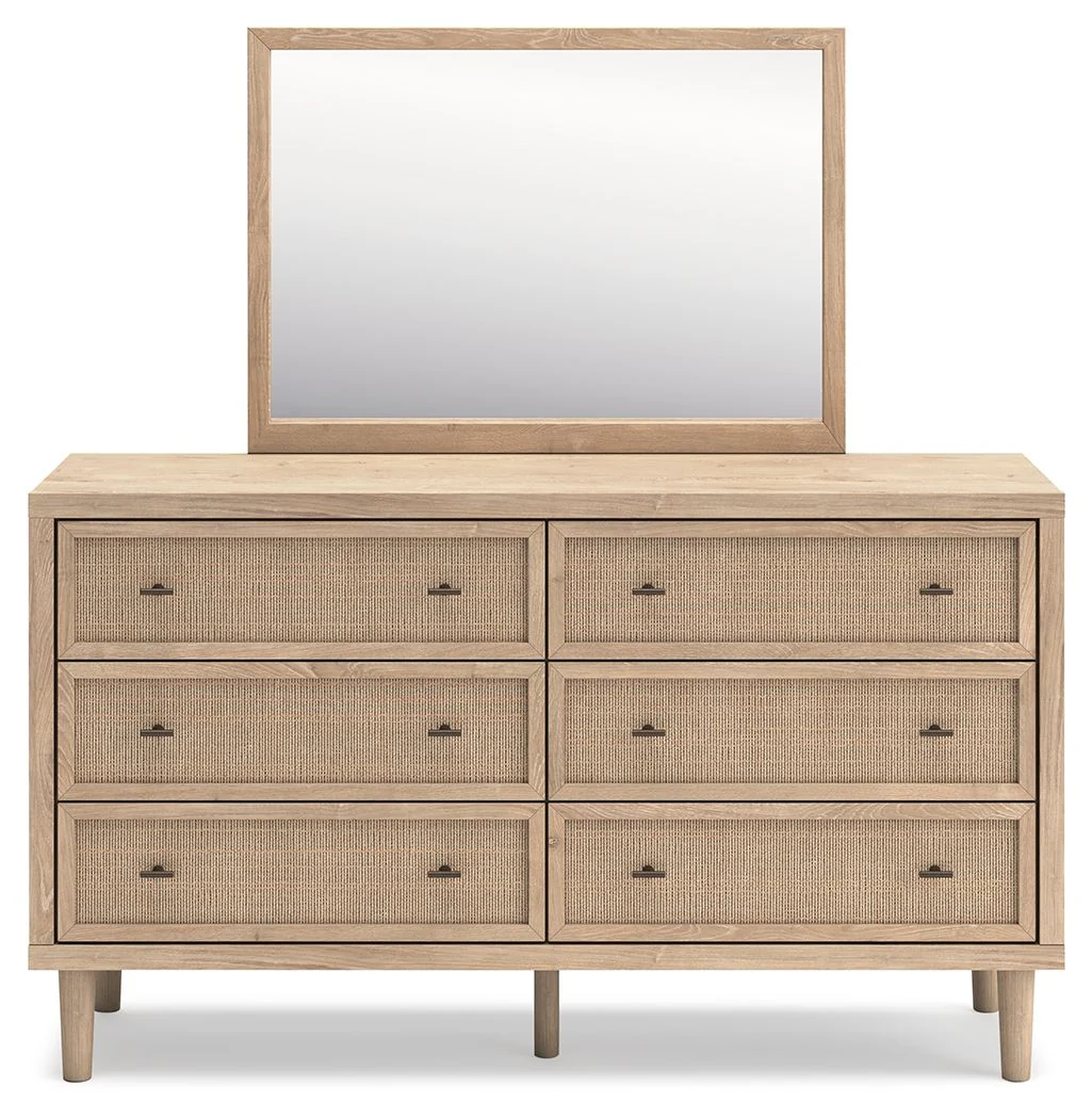 6448-cielden-dresser-and-mirror-two-tone-2.webp Cielden - Dresser And Mirror - Two-Tone