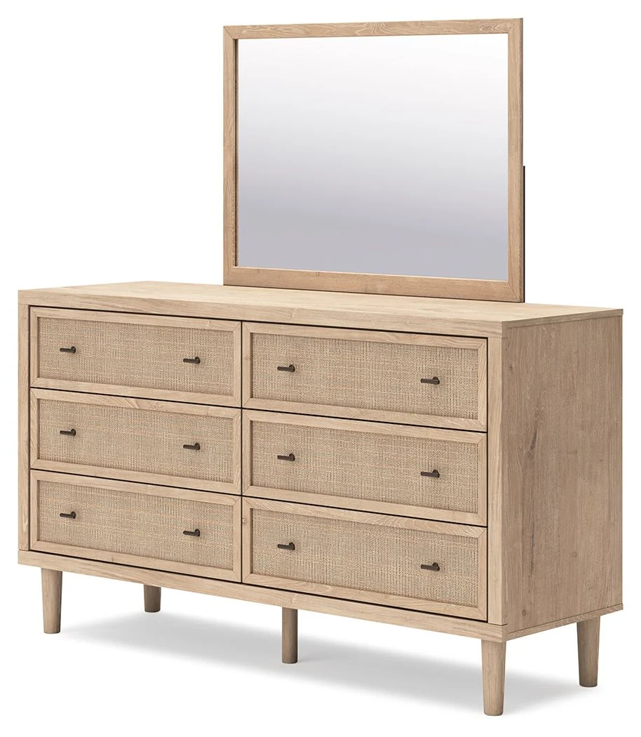 6448-cielden-dresser-and-mirror-two-tone-5.webp Cielden - Dresser And Mirror - Two-Tone