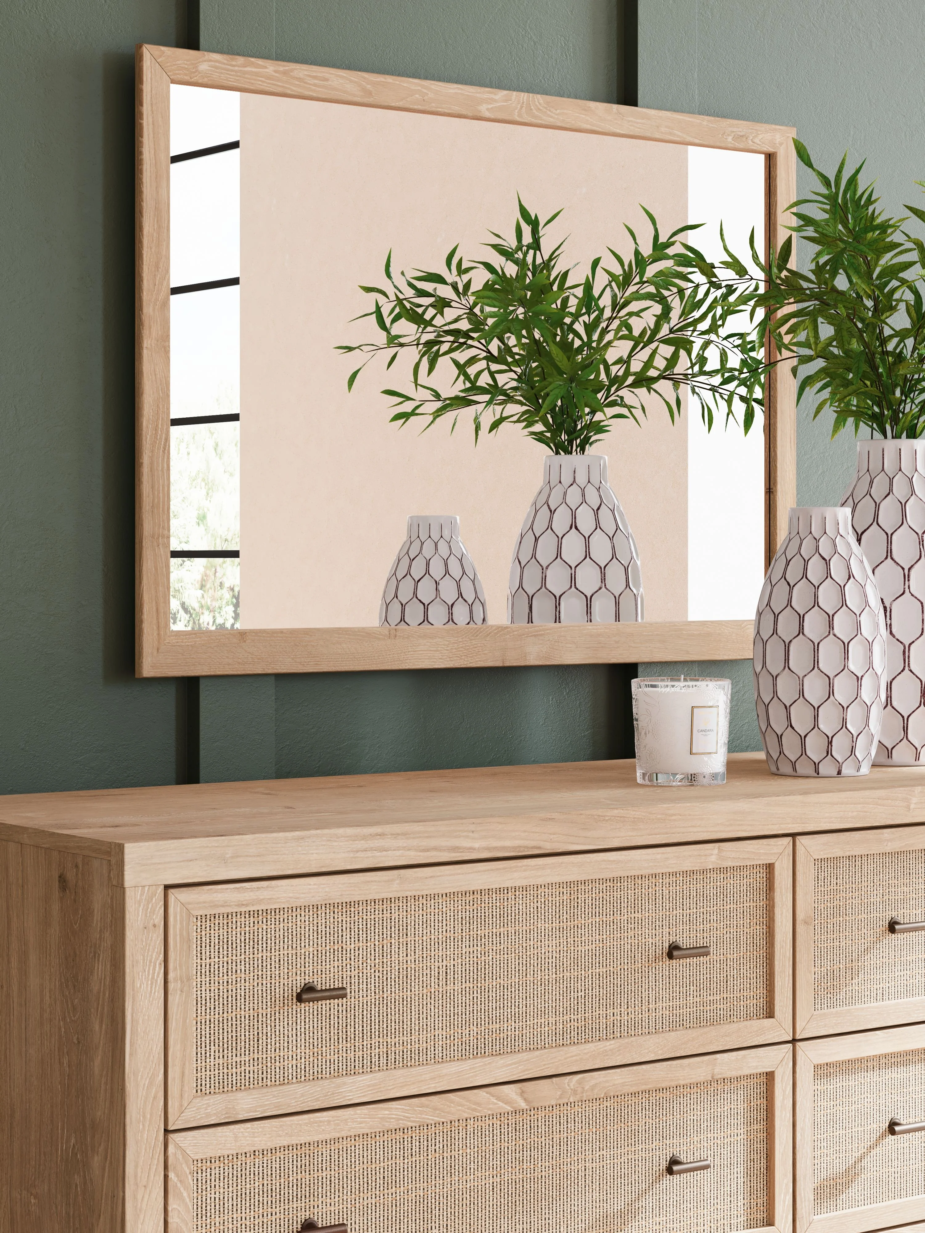 6448-cielden-dresser-and-mirror-two-tone-9.webp Cielden - Dresser And Mirror - Two-Tone