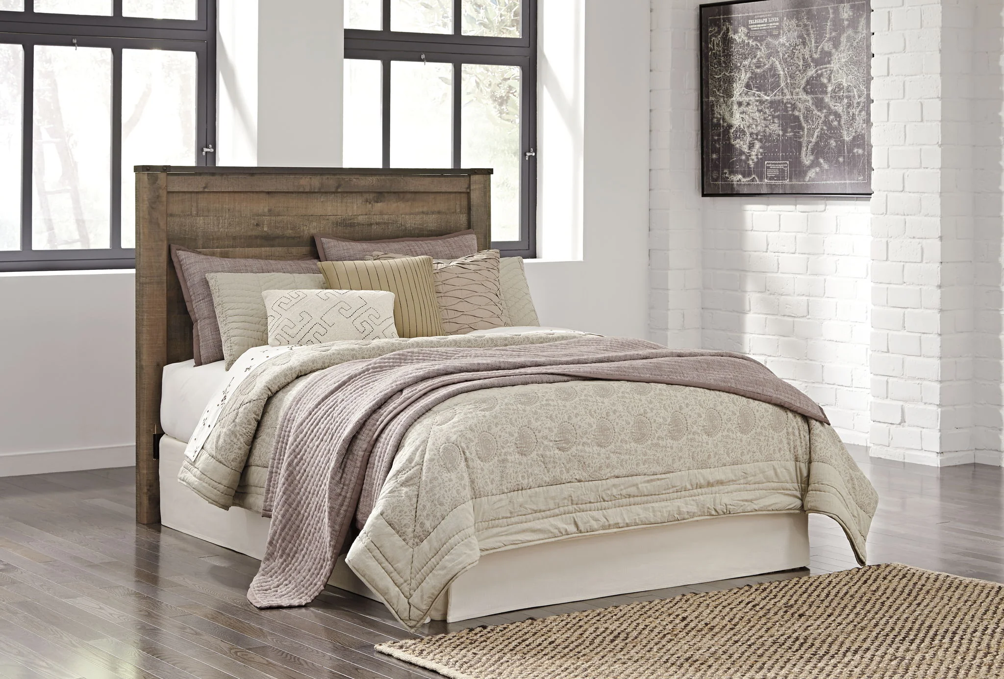 Trinell - Panel Headboard