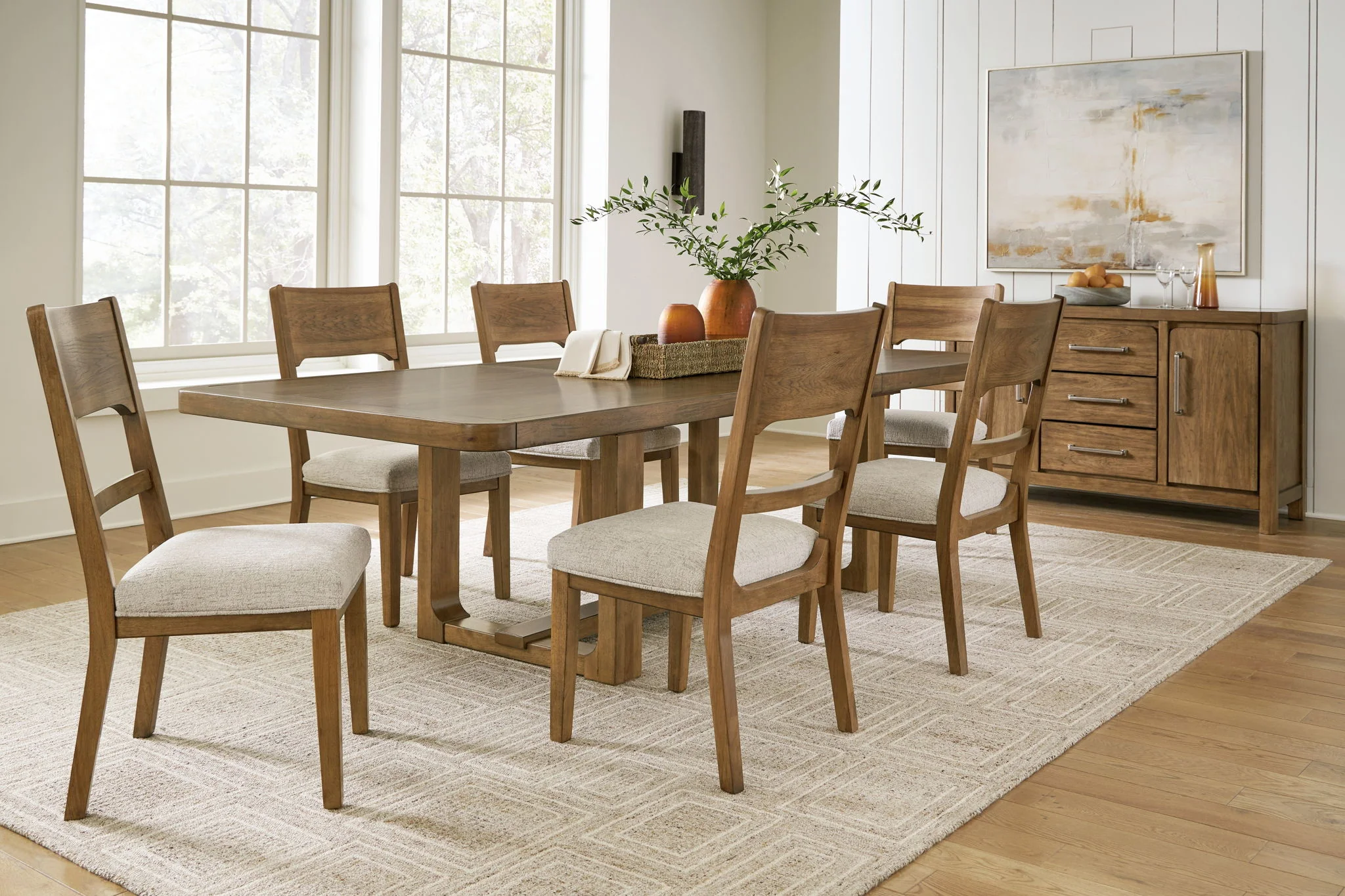 6543-cabalynn-dining-uph-side-chair-set-of-2-oatmeal-light-brown-6.webp Cabalynn - Dining Uph Side Chair (Set of 2) - Oatmeal / Light Brown