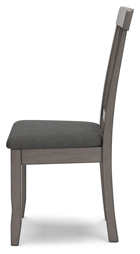 6544-shullden-5-pc.-drop-leaf-table-4-side-chairs-gray-4.webp Shullden - 5 Pc. - Drop Leaf Table, 4 Side Chairs - Gray