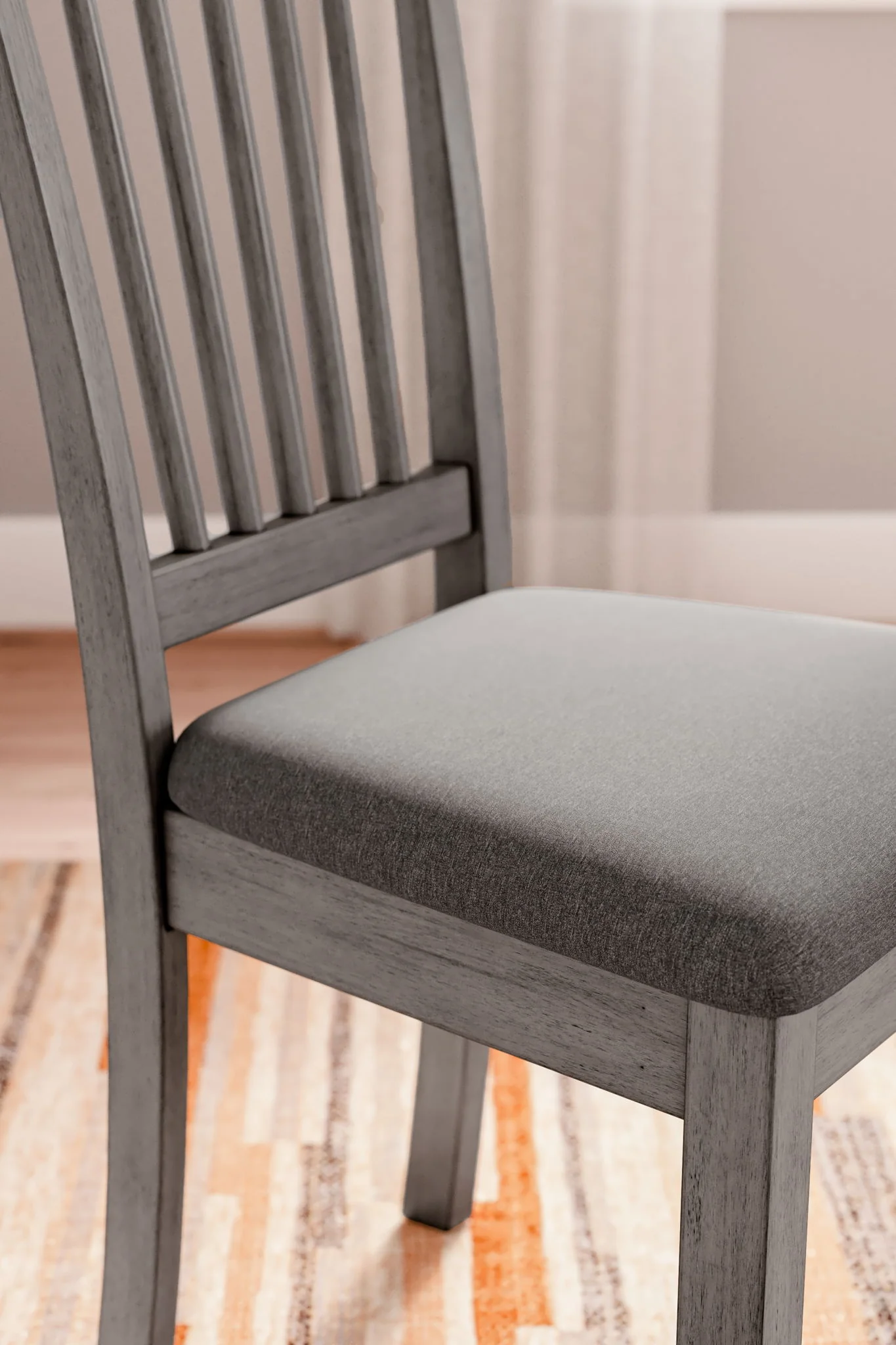 6544-shullden-5-pc.-drop-leaf-table-4-side-chairs-gray-5.webp Shullden - 5 Pc. - Drop Leaf Table, 4 Side Chairs - Gray