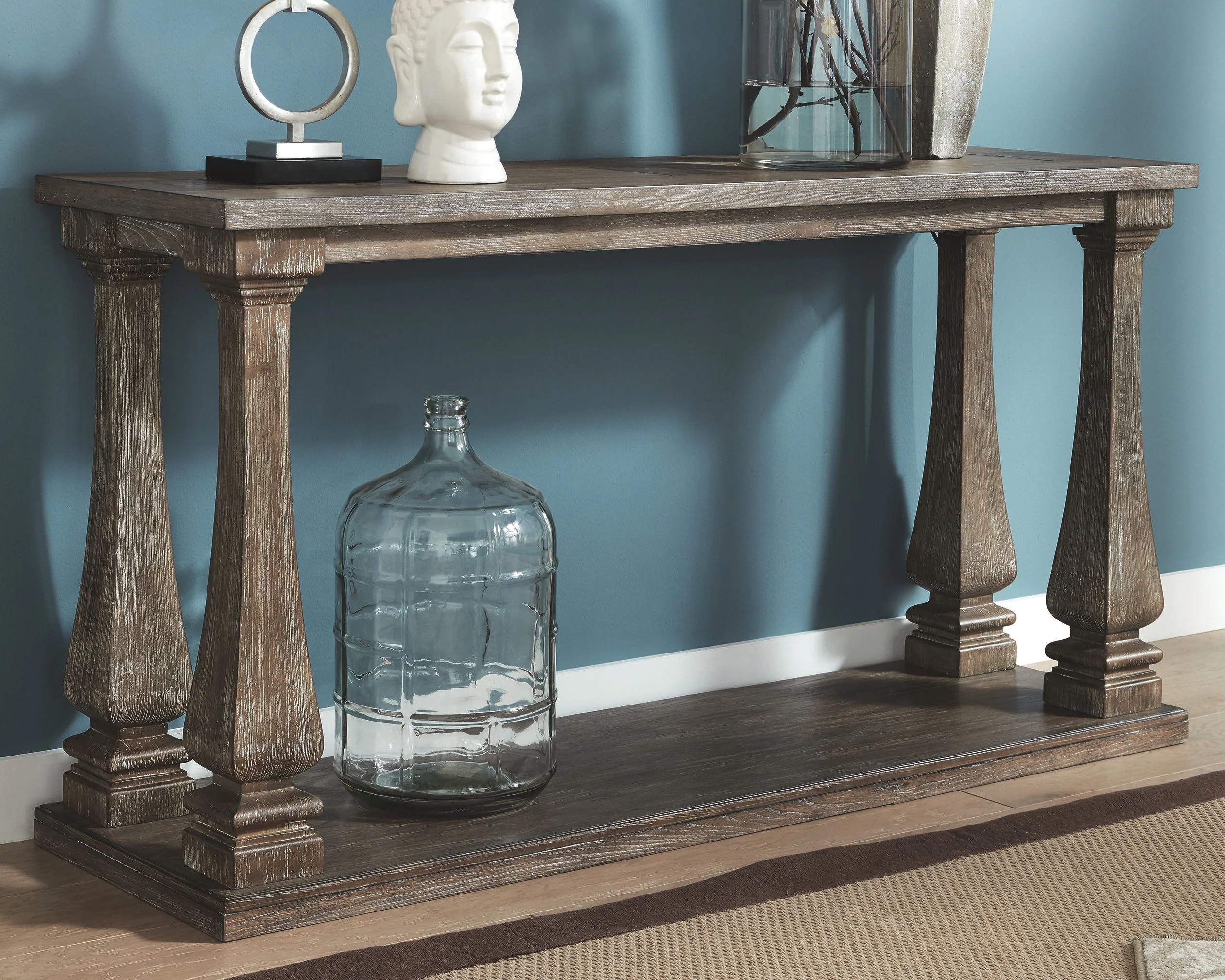 6545-johnelle-sofa-table-gray-4.webp Johnelle - Sofa Table - Gray