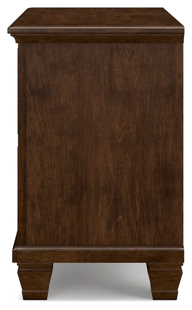 6551-danabrin-two-drawer-nightstand-brown-11.webp Danabrin - Two Drawer Nightstand - Brown